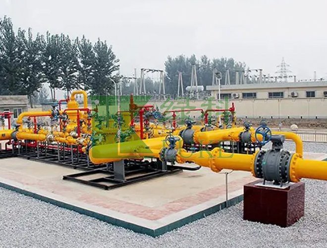 城市門(mén)站調(diào)壓撬